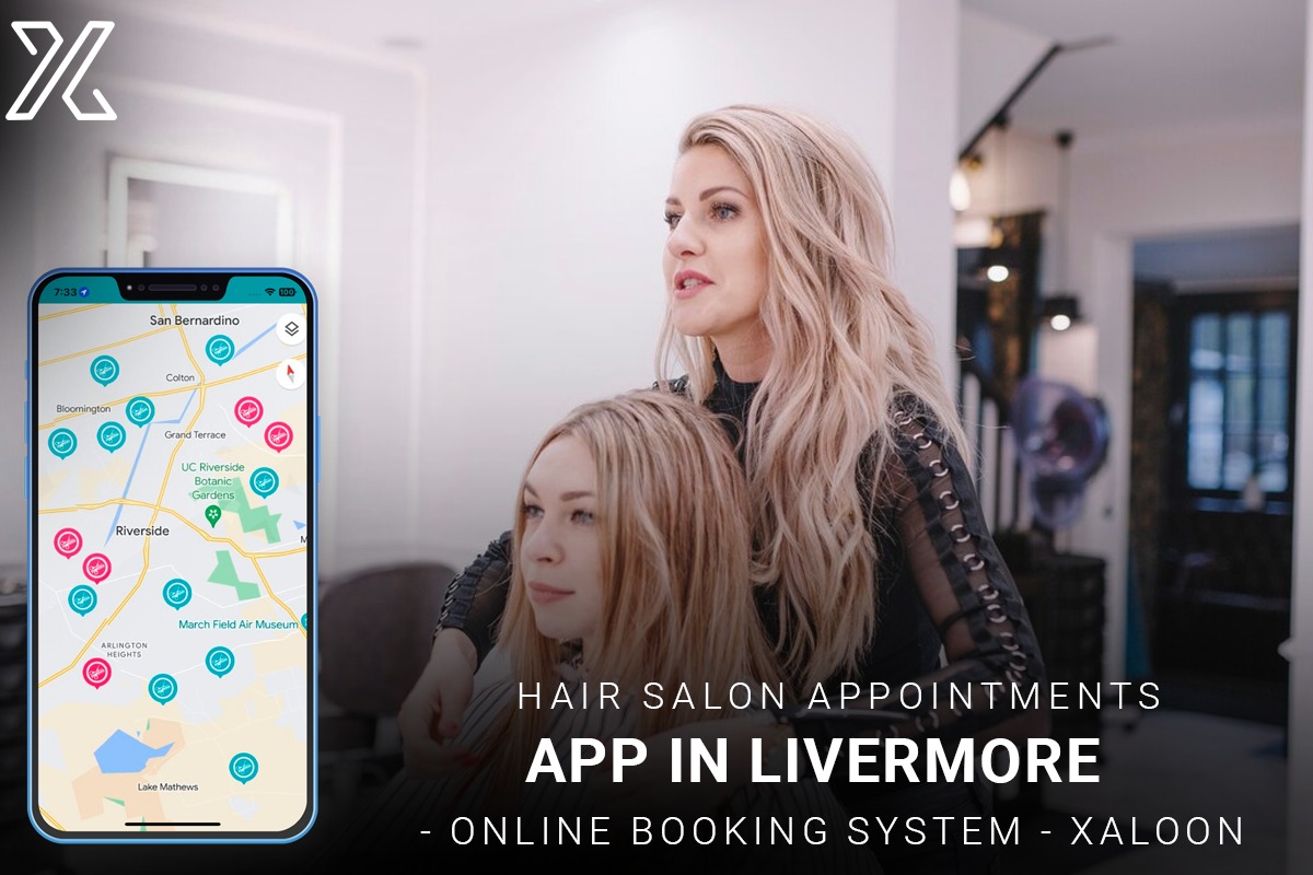 Hair Salon Appointments App in Livermore - Online Booking System - Xaloon